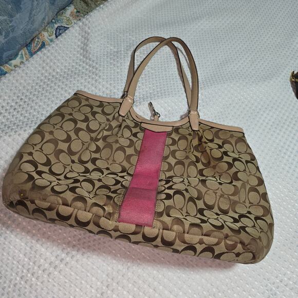 COACH SIGNATURE 28509 SATCHEL BAG - Picture 1 of 6